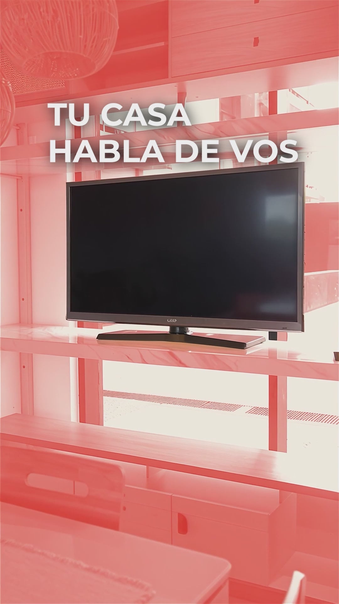 Rack 180CM - Linea Buriti 100% MDF (Producto Armado del Showroom)