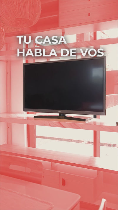 Rack 180CM - Linea Buriti 100% MDF (Producto Armado del Showroom)