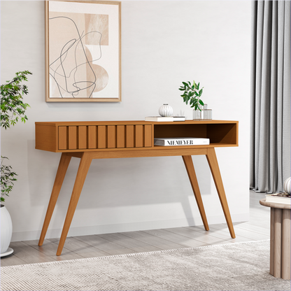 Recibidor Ripado 140CM - Listones de madera