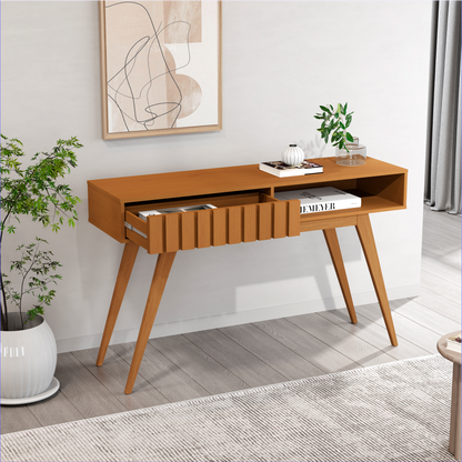 Recibidor Ripado 140CM - Listones de madera