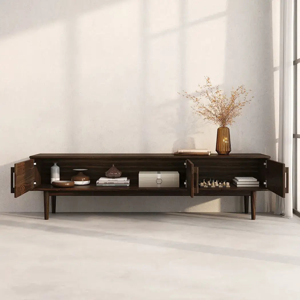 Rack TV 180CM Trega - Madera Maciza