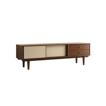 Rack TV 175CM con Ratan Serena - Madera Maciza