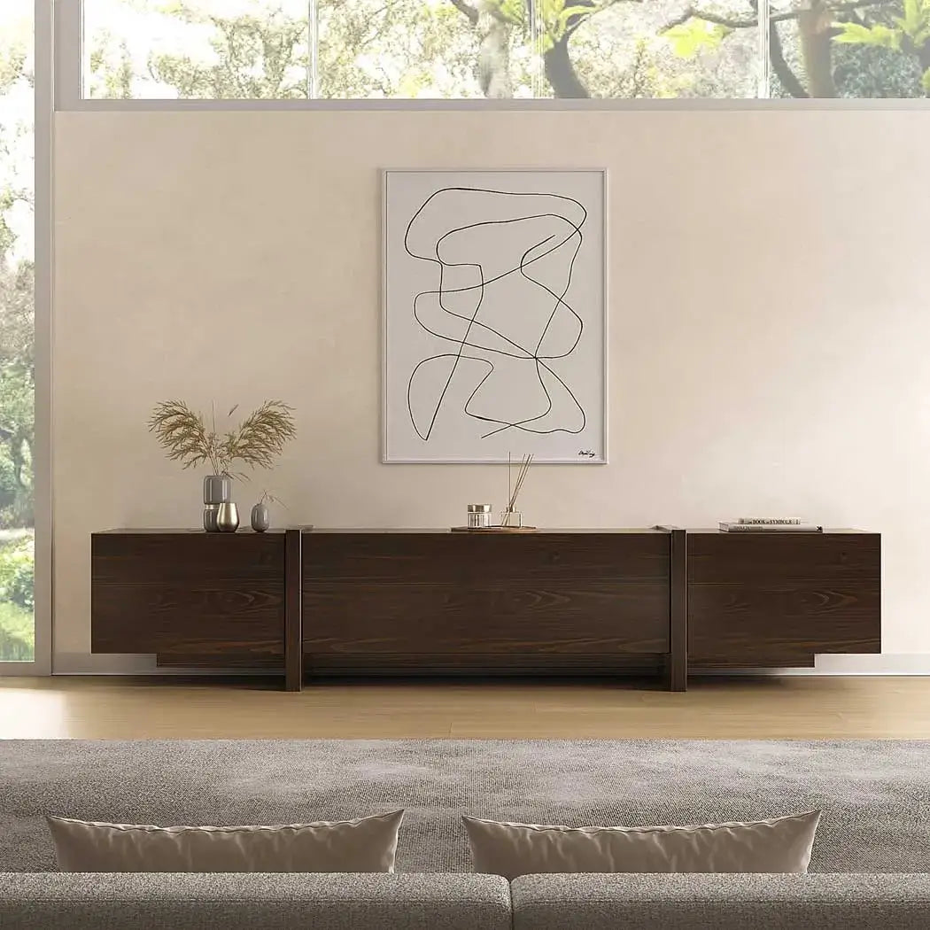 Rack tv Lesly 220CM - Madera Maciza