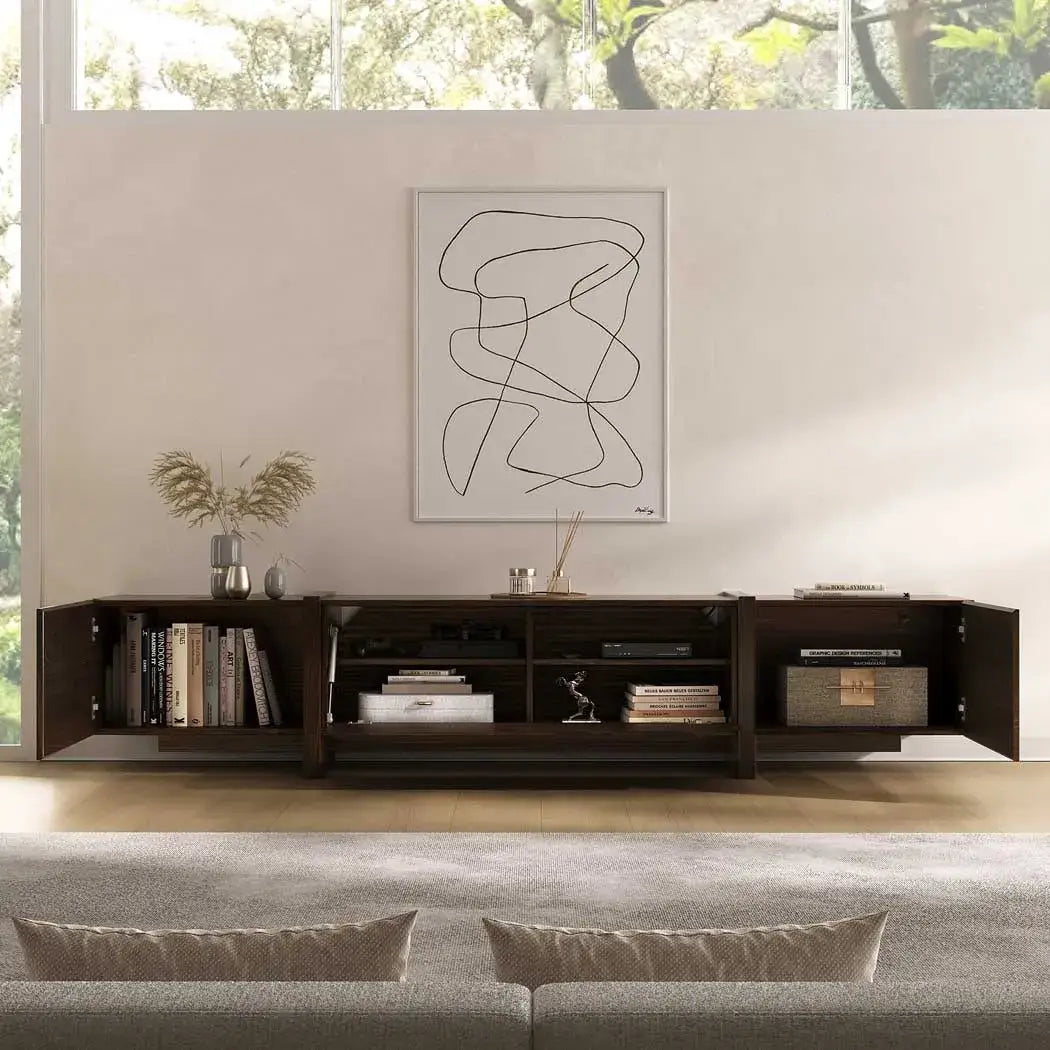 Rack tv Lesly 220CM - Madera Maciza