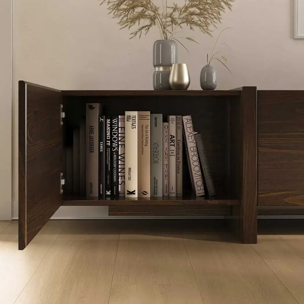 Rack tv Lesly 220CM - Madera Maciza