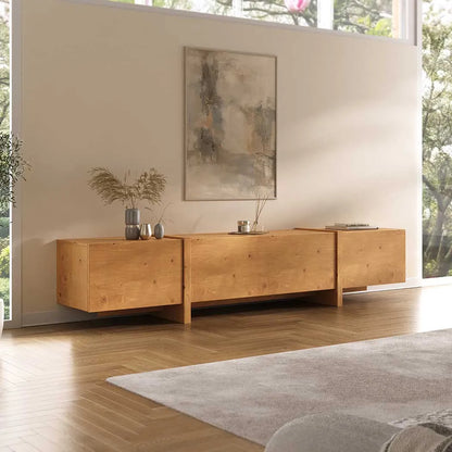 Rack tv Lesly 220CM - Madera Maciza