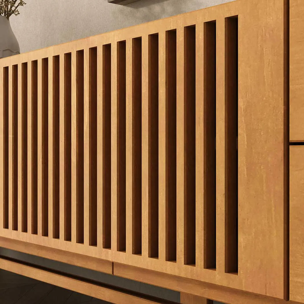 Rack TV 220cm Ader - Madera Maciza