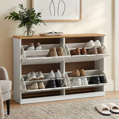 Zapatera Vertical 24 Pares Bali - Madera Maciza