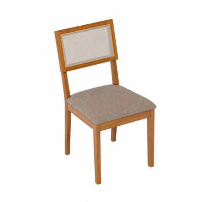 Juego de Comedor Catalina 1.80cm con 6 sillas Enara - Madera Maciza