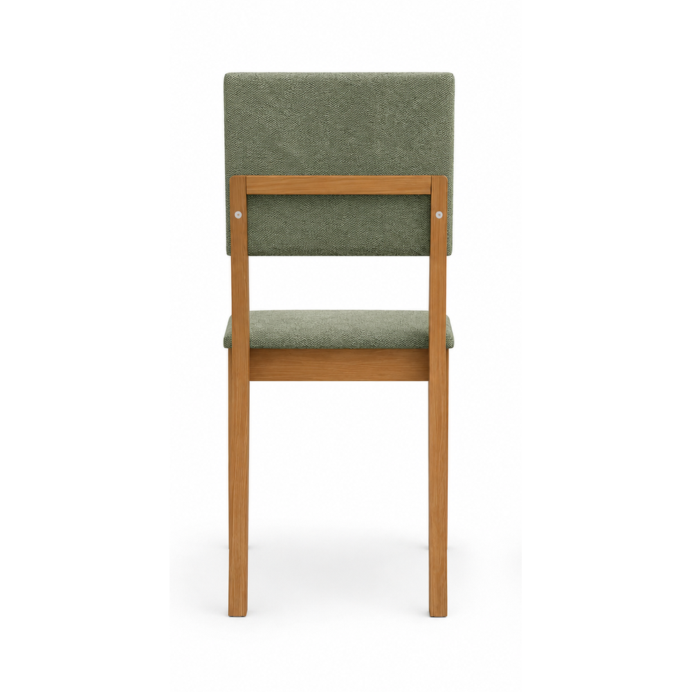 Juego de Comedor Alva 160cm con 6 Sillas Luna