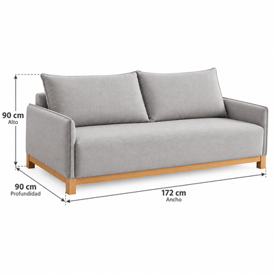 Sofa Mile 172cm - RETRACTIL/RECLINABLE