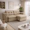 Sofa Zandon 260CM - Retractil/Reclinable