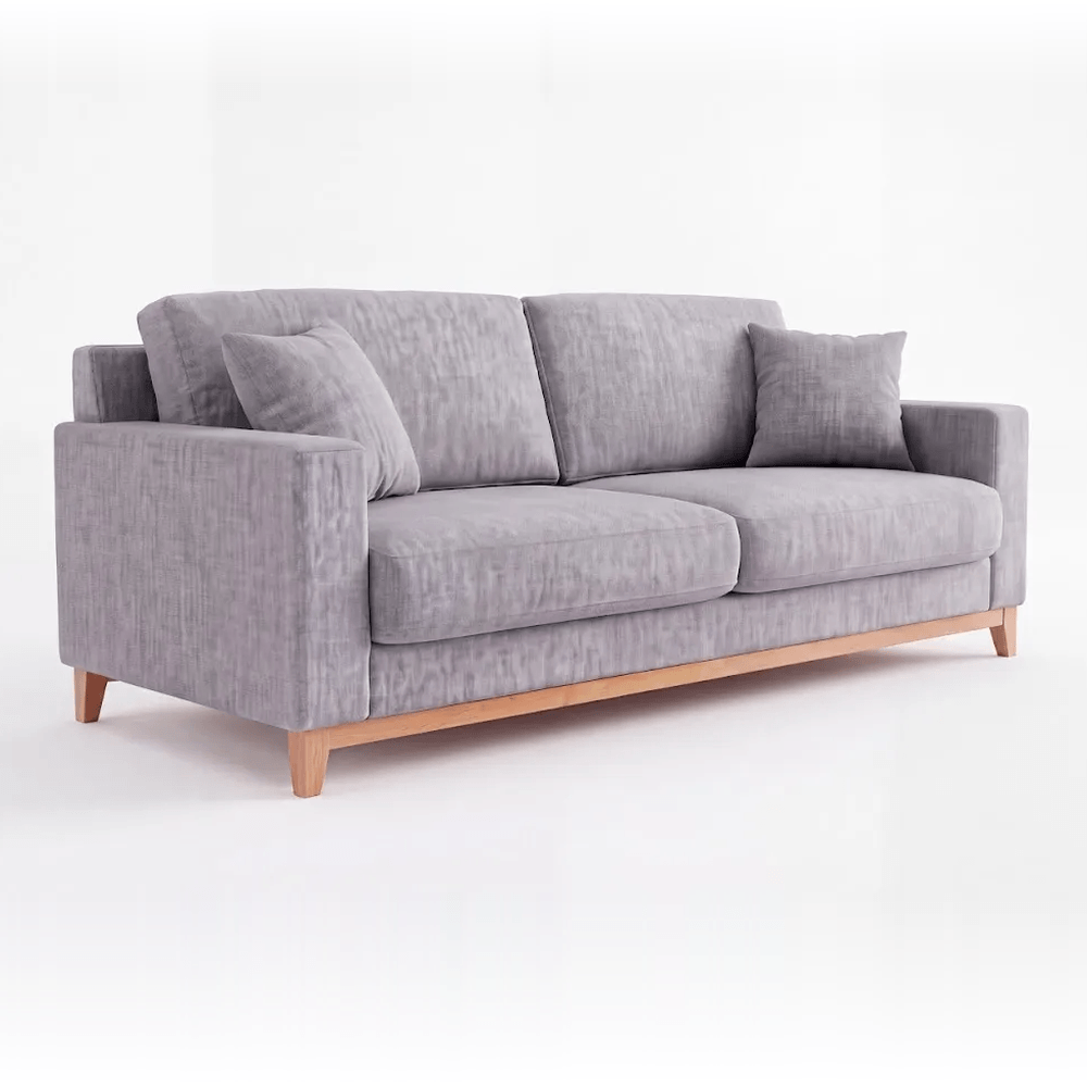 Sofa Scoti 200cm c/Patas de Madera
