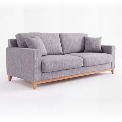 Sofa Scoti 200cm c/Patas de Madera