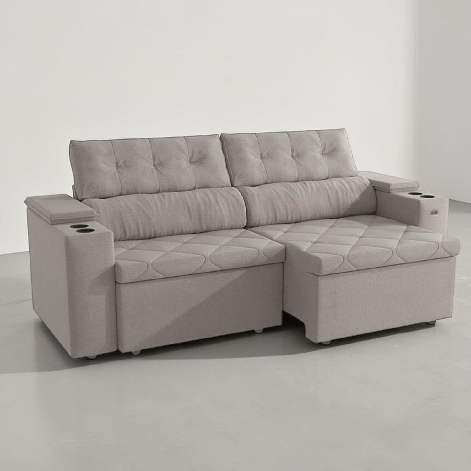 Sofa Otto 260CM - Retractil/Reclinable