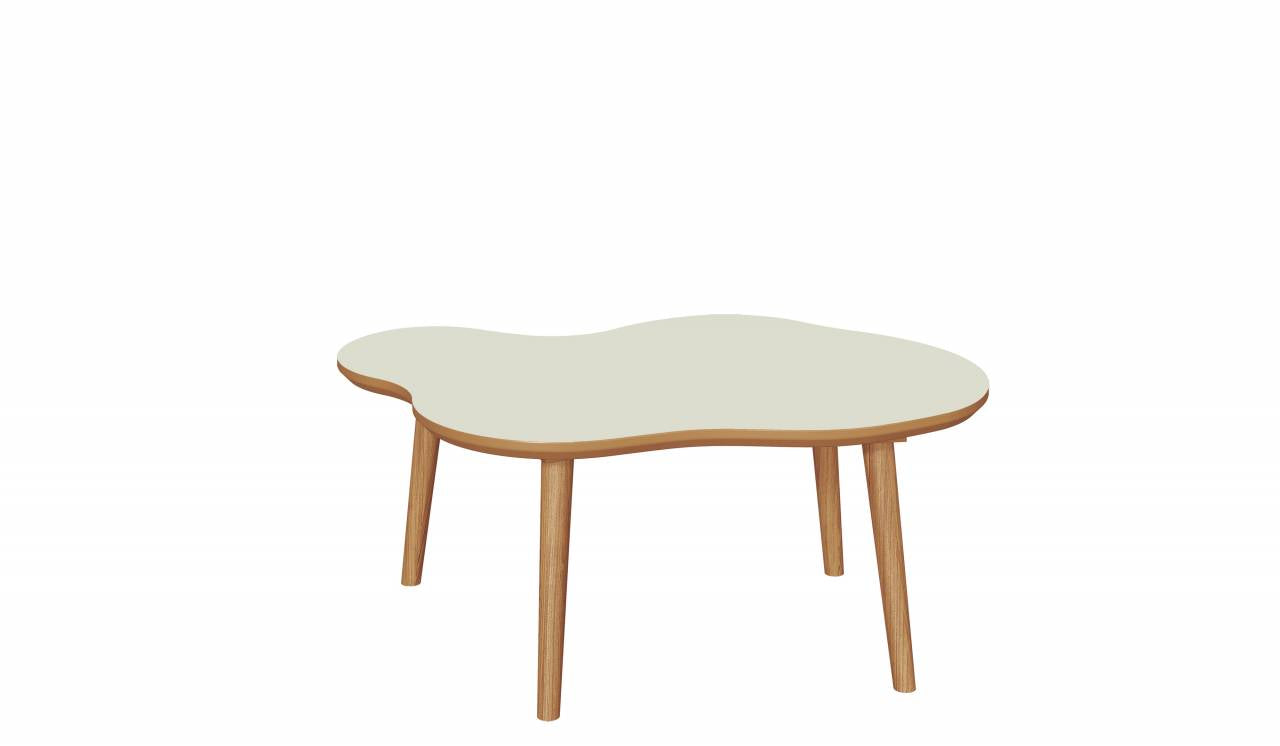 Mesa De Centro Ratona Organica 88CM 100% MDF