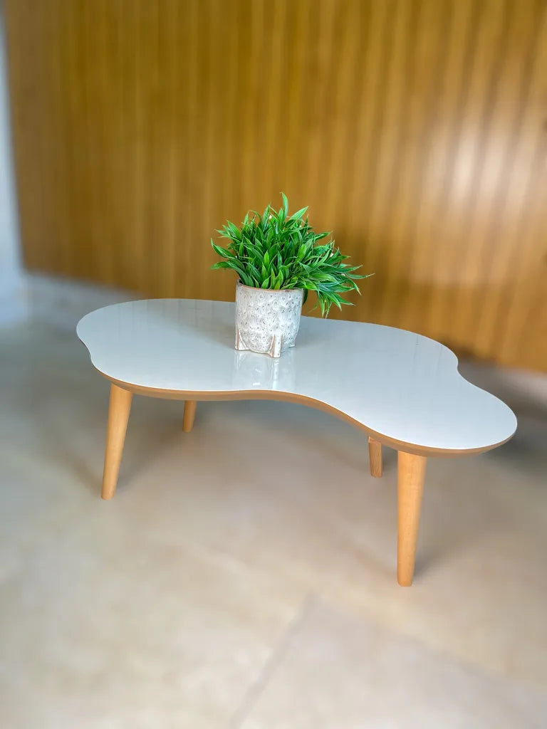 Mesa De Centro Ratona Organica 88CM 100% MDF