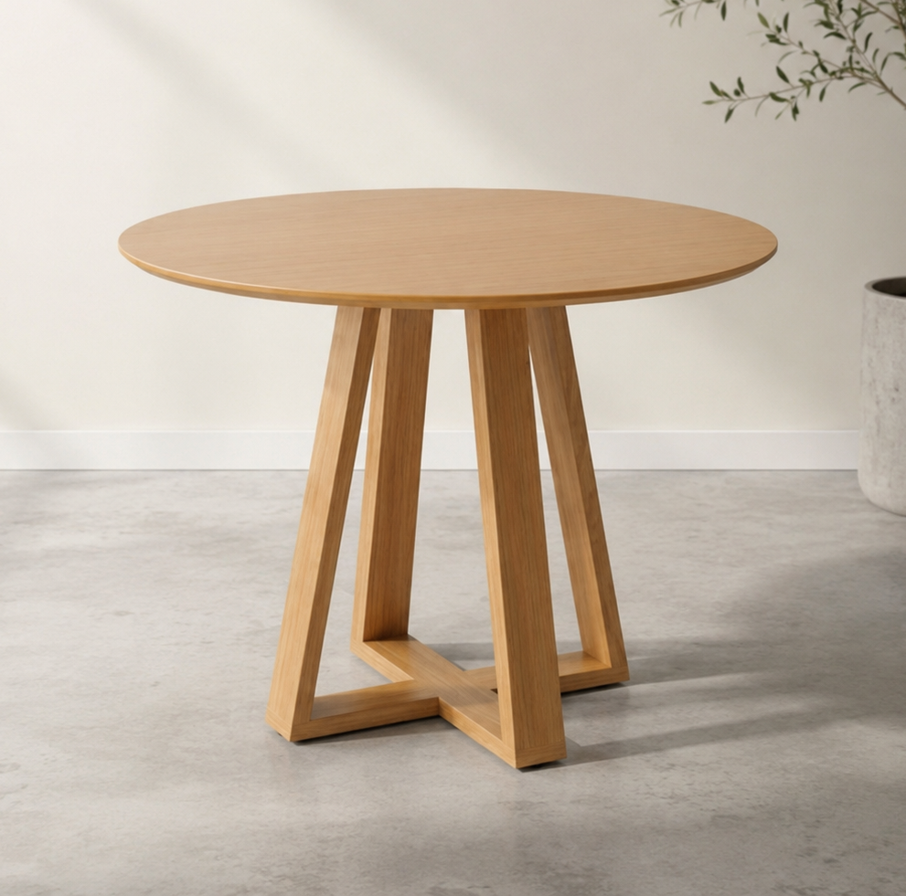 Juego de Comedor Agustina + 4 Sillas Monica - 100% MDF