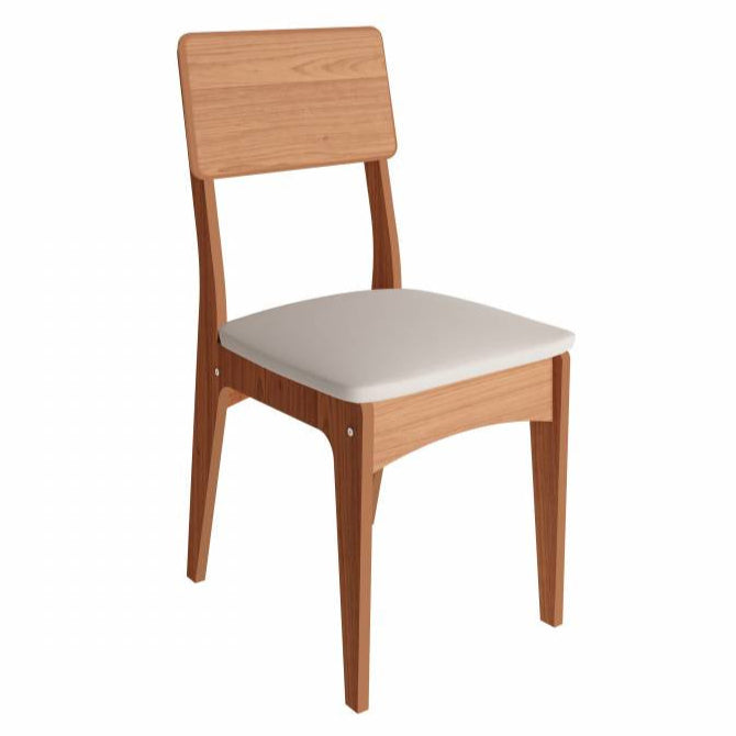 Silla de comedor 100% MDF y Lino