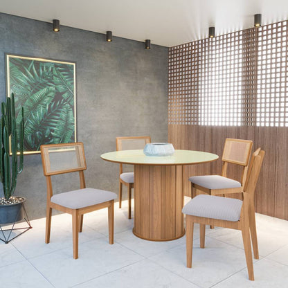 Mesa de Comedor Sofia 115cm - 100% MDF