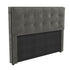 CABECERA CAMA QUEEN BOX TERCIOPELO GRIS 160X120cm - BALTON HOGAR - CAB010-160-A035