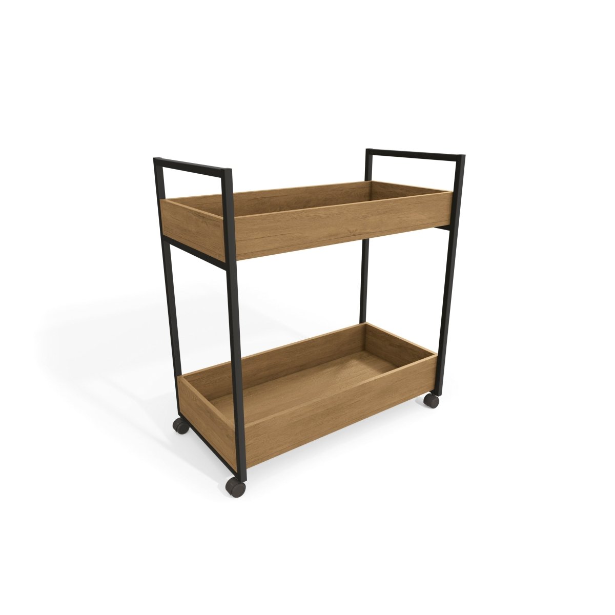 CARRITO AUXILIAR ORGANIZADOR LINEA INDUSTRIAL HIERRO - BALTON HOGAR - LI026-FRPRF