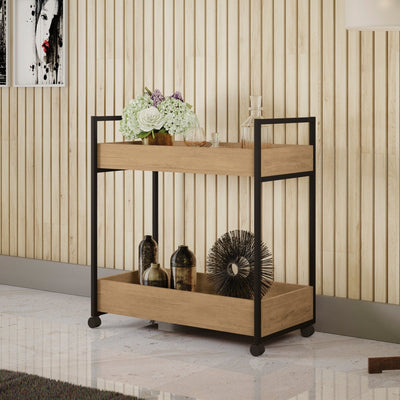 CARRITO AUXILIAR ORGANIZADOR LINEA INDUSTRIAL HIERRO - BALTON HOGAR - LI026-FRPRF