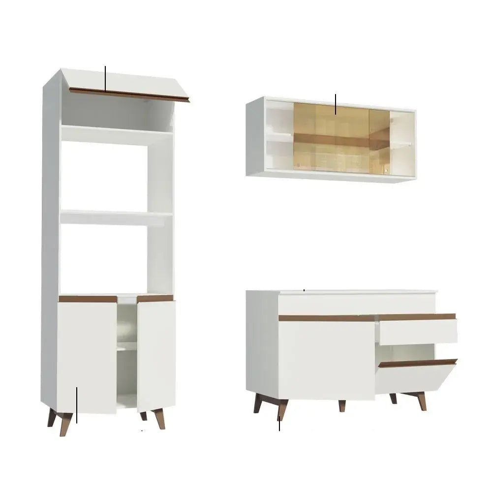 Cocina completa compacta Reims 190cm - Balton - GRRM19000209