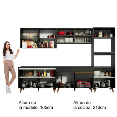 Cocina completa Reims 310cm - Balton - GRRM3100018N