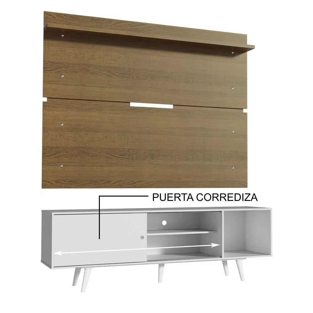 Dubai Rack y panel de TV de hasta 65 pulgadas - MDES0200146E5Z