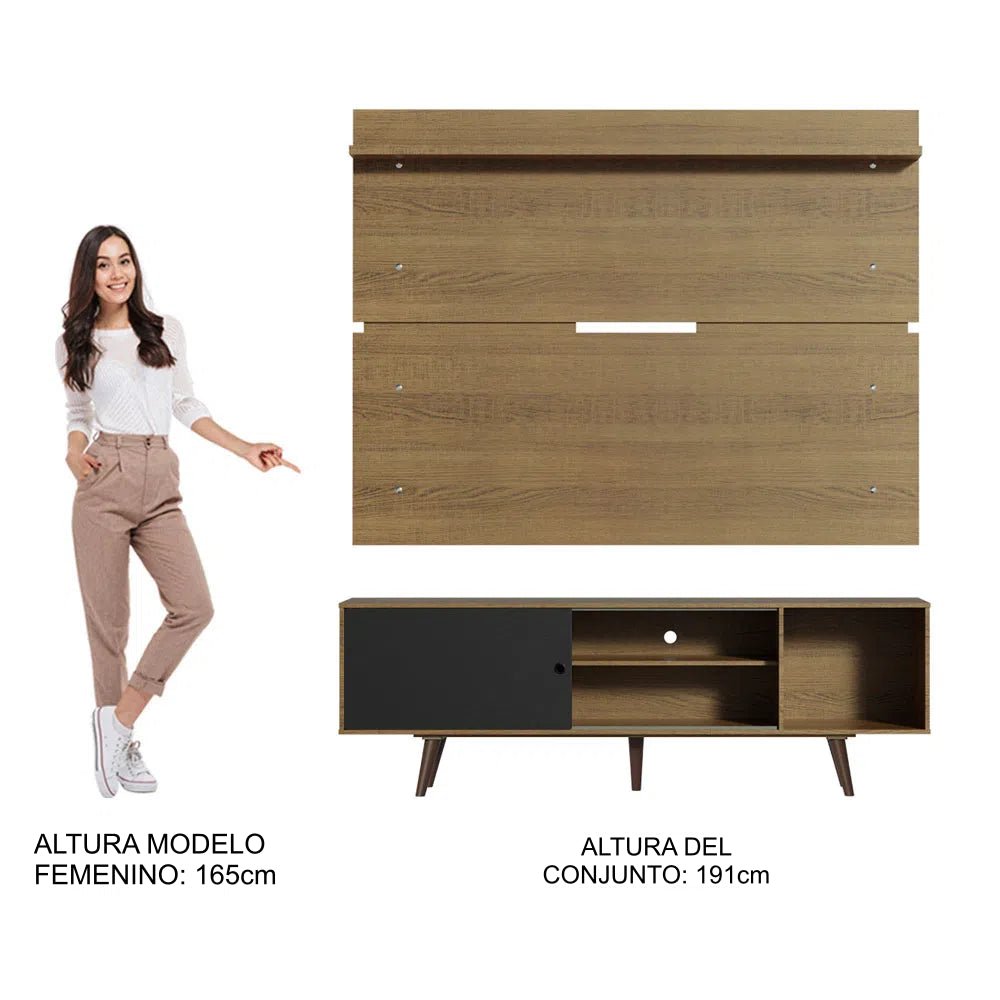 Dubai Rack y panel de TV de hasta 65 pulgadas – Balton Hogar