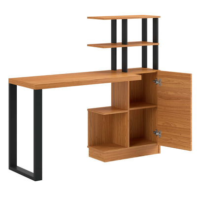 Escritorio con Mostrador Estilo Industrial 100% Mdf - Balton - F17JPF - F17JPF