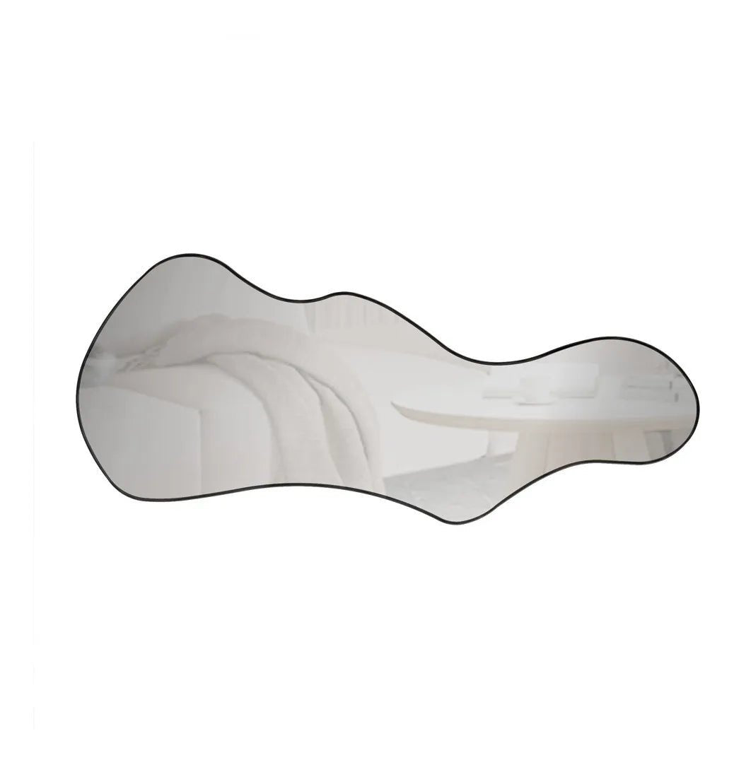 Espejo Irregular 89cm 100% Mdf Negro Mate Es19 - ES19PF