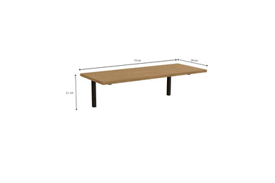 ESTANTE DE PARED REPISA LINEA INDUSTRIAL HIERRO - BALTON HOGAR - LI009-FRPRF
