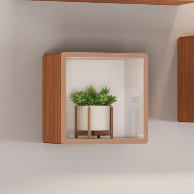 Estante Flotante Cuadrado 33cm Repisa 100% Mdf - Balton - TB155JW - TB155JW