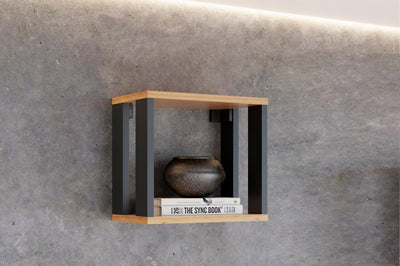 Estante Flotante de Pared Estilo Industrial Repisa 100% Mdf - Balton - F27JPF - F27JPF
