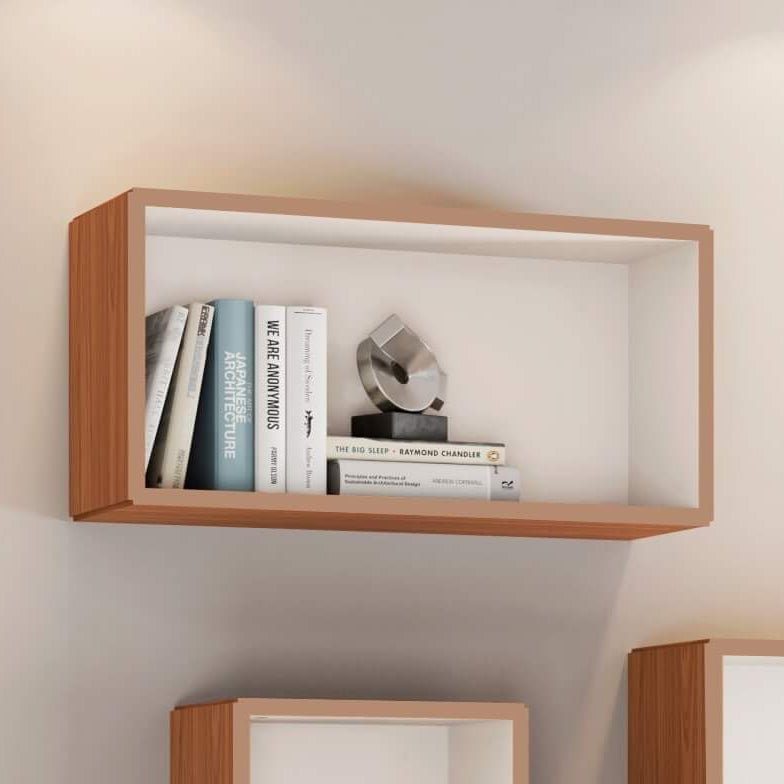 Estante Flotante Rectangular 66cm Repisa 100% Mdf - Balton - TB156JW - TB156JW