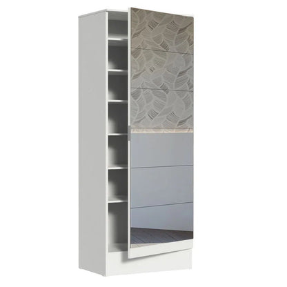 Isis Zapatera Multiuso 1 Puerta con Espejos - Balton Hogar - 1104092E