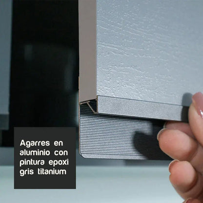 Juego de Cocina Completa Nice Suspensa 300cm Gris - Balton Hogar - GRNC3000043B