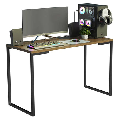 Mesa de escritorio Industrial Madera y Hierro 120cm - Balton Hogar - 94235Z