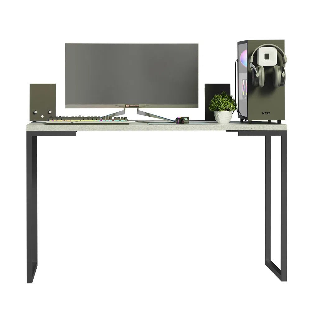 Mesa de escritorio Industrial Madera y Hierro 120cm - Balton Hogar - 94236S