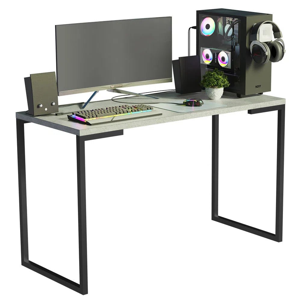 Mesa de escritorio Industrial Madera y Hierro 120cm - Balton Hogar - 94236S