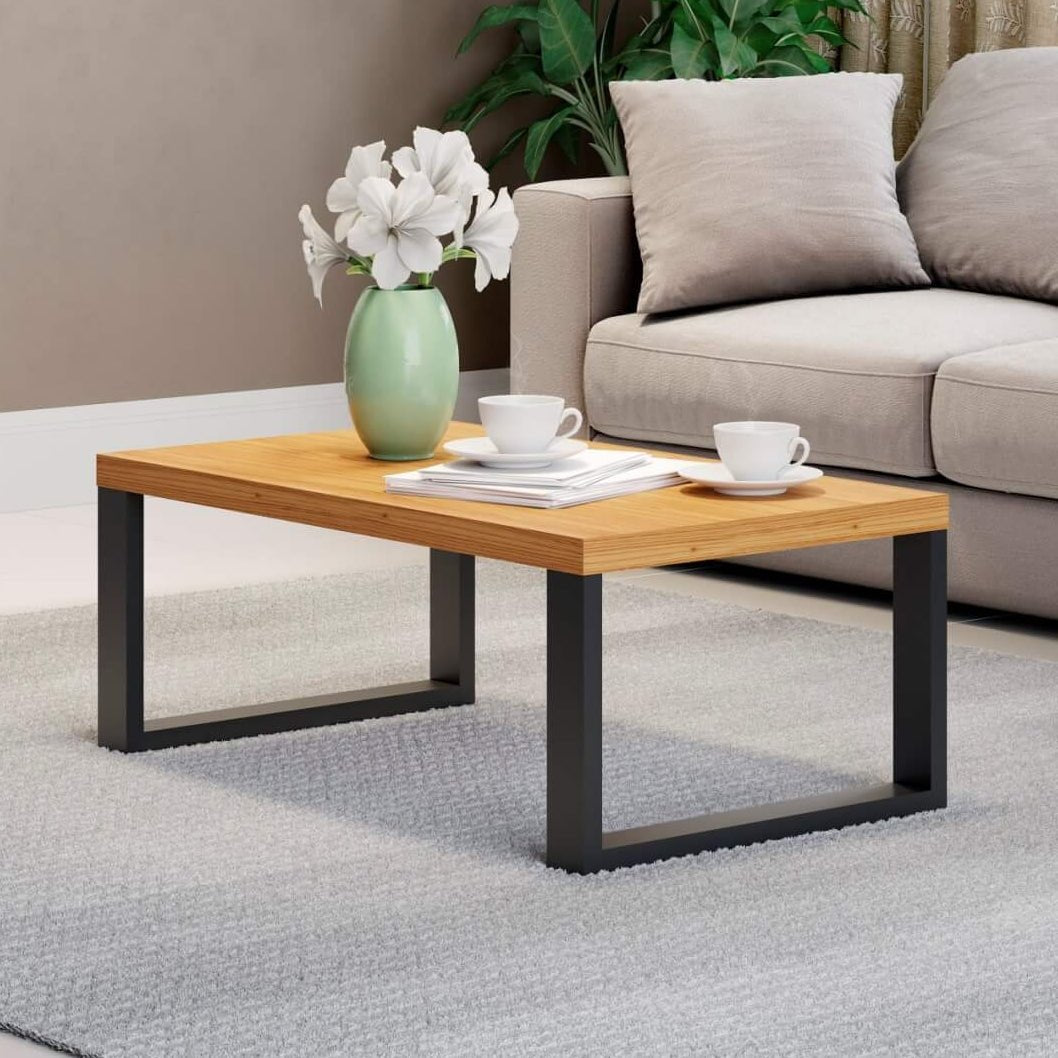 Mesa Ratona Estilo Industrial 89,5cm 100% Mdf - Balton - F12JPF - F12JPF