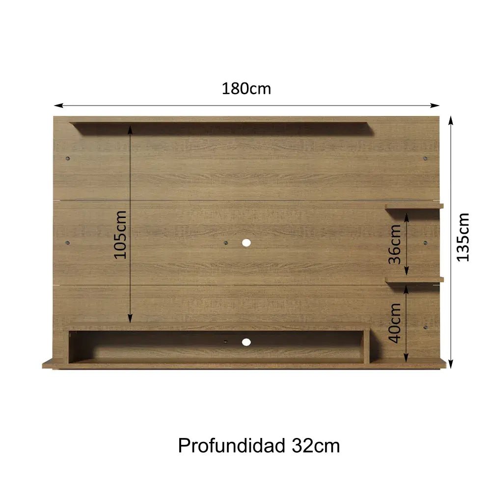 Panel TV con estante hasta 60 Pulgadas - Balton - XA21055Z1