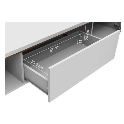 Rack para TV Reims 180cm hasta 75 Pulgadas Balton Hogar - 691709ACP