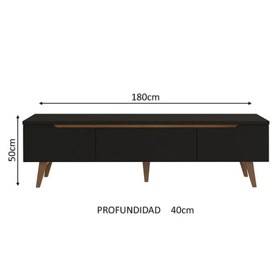 Rack para TV Reims 180cm hasta 75 Pulgadas Balton Hogar - 69178NACP