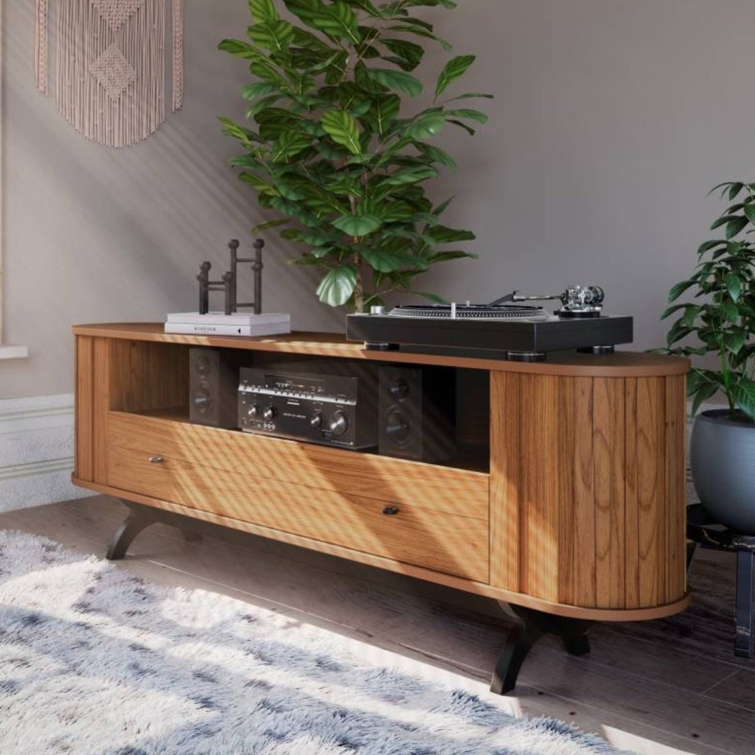 Rack Prime Para TV hasta 65 pulgadas 100% MDF - Balton - TB300JPF