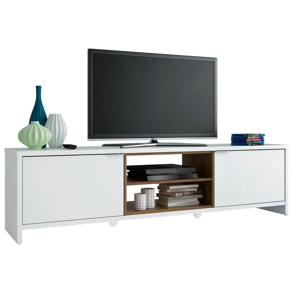 Rack TV hasta 75 Pulgadas Metz 180 cm 2 Puertas Rústico - Balton - 69145Z09 - 6914095Z