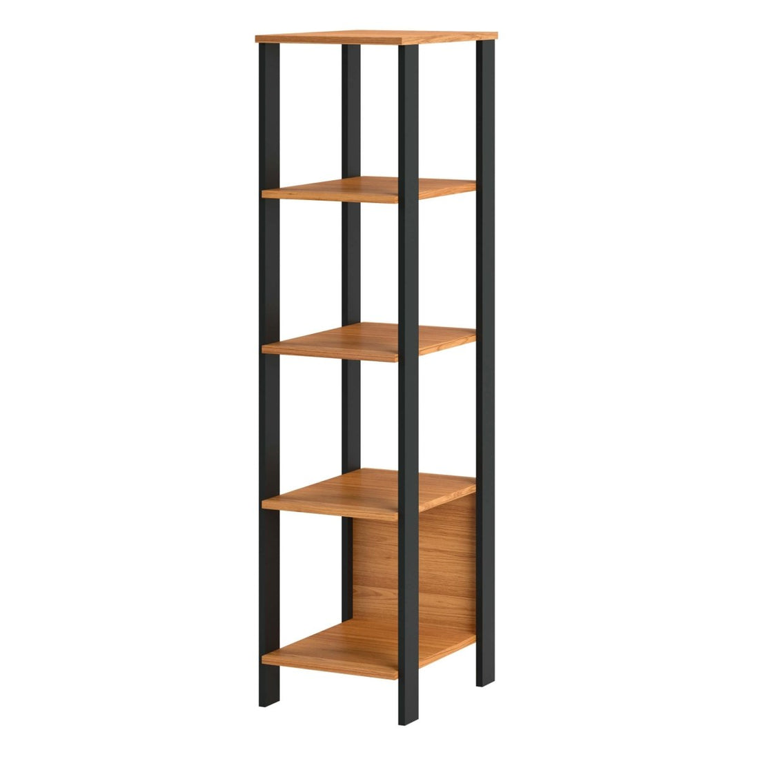 Torre con 5 Estantes Estilo Industrial 100% Mdf - Balton - F28JPF - F28JPF
